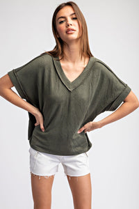 Fave V Neck Top