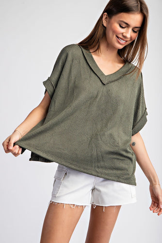 Fave V Neck Top