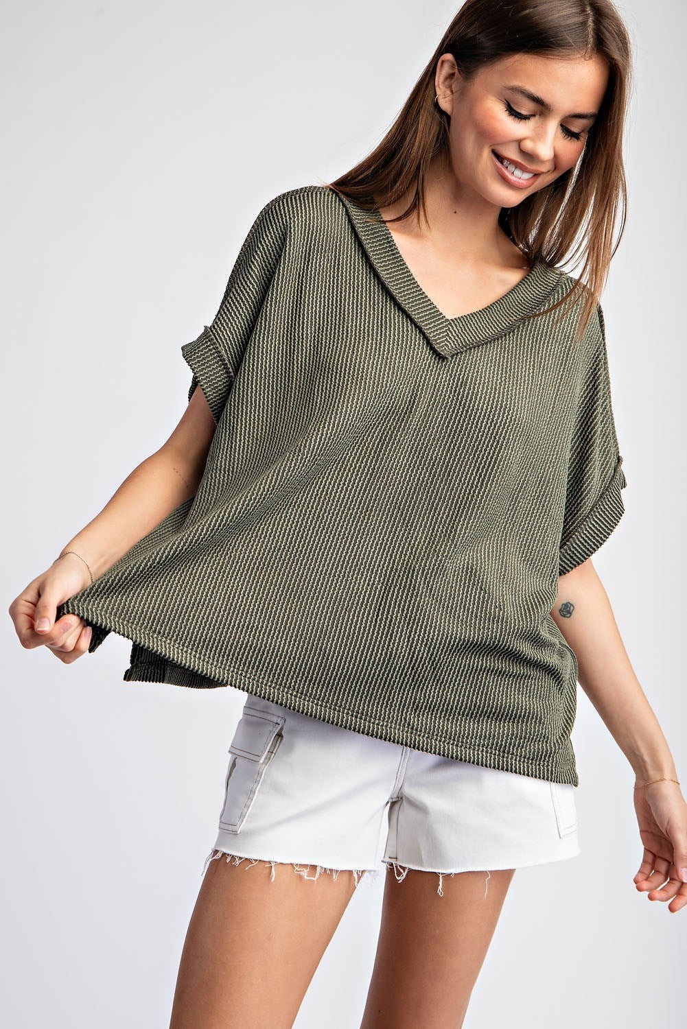 Fave V Neck Top