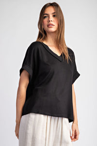 Fave V Neck Top