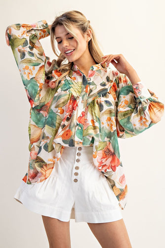 Forest Bloom Top