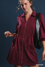Load image into Gallery viewer, Burgundy Luxe Dress