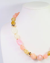 Load image into Gallery viewer, Ambridge Pink Stone Beaded Necklace
