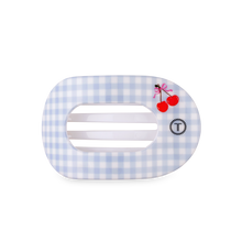 Load image into Gallery viewer, Flat Round Hair Clip | Medium | Basket of Cherries