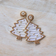 Load image into Gallery viewer, Custom Beaded White Christmas Tree