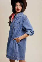 Load image into Gallery viewer, Denim Heart Dress