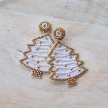Load image into Gallery viewer, Custom Beaded White Christmas Tree