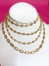 Load image into Gallery viewer, CZ Chain Layering Chokers