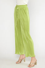 Load image into Gallery viewer, Apple Green Satin Pants