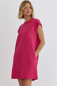 Pink Texture Dress