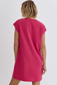 Pink Texture Dress