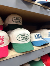 Load image into Gallery viewer, Make Heaven Crowded - Denim Vintage Trucker Hat