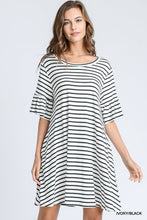 Load image into Gallery viewer, Stripe It Out Dress
