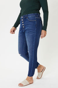 Kancan Curvy Mid Rise Jean