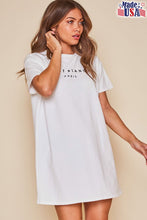 Load image into Gallery viewer, Carte Blanche TShirt Dress