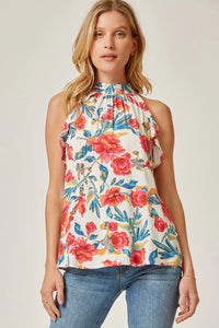 Floral Bombshell Top
