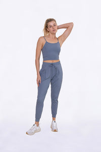 Silky Grey Joggers