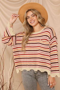 Candy Striper Sweater