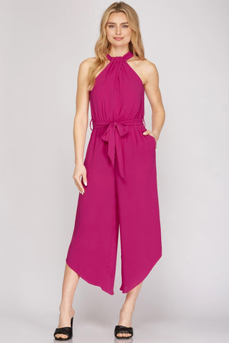 Hot Magenta Jumpsuit