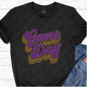 Purple & Gold T