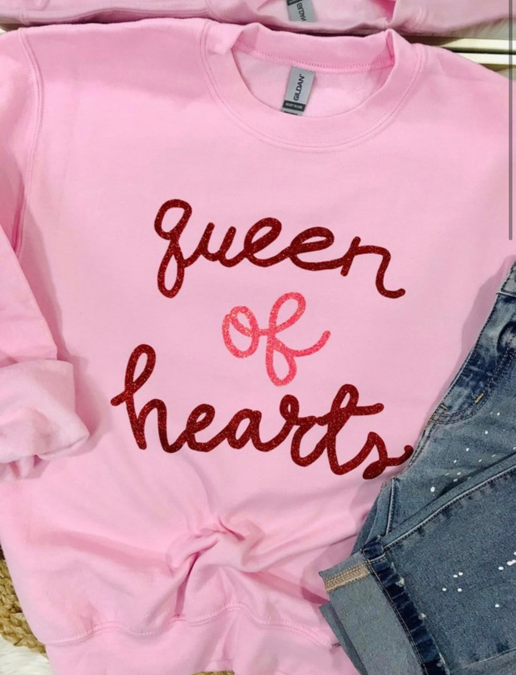 Queen Of Hearts Sweatshirt