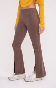Ribbed Flare Leggings