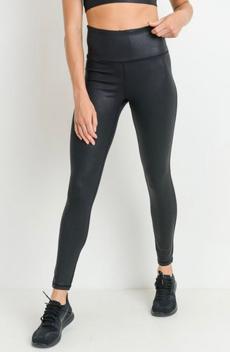 Highwaist Foil Leggings